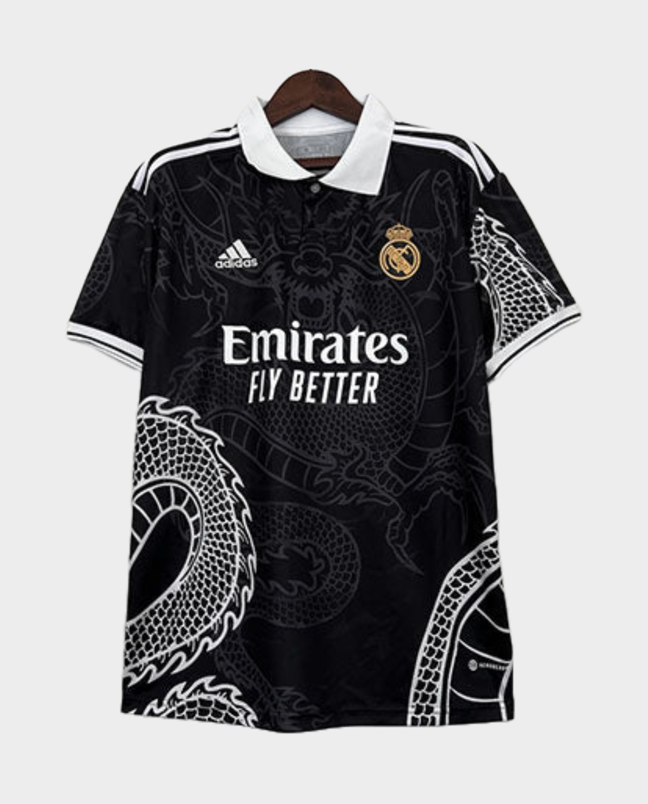 Real Madrid Black Dragon Jersey Player Version Striker Store