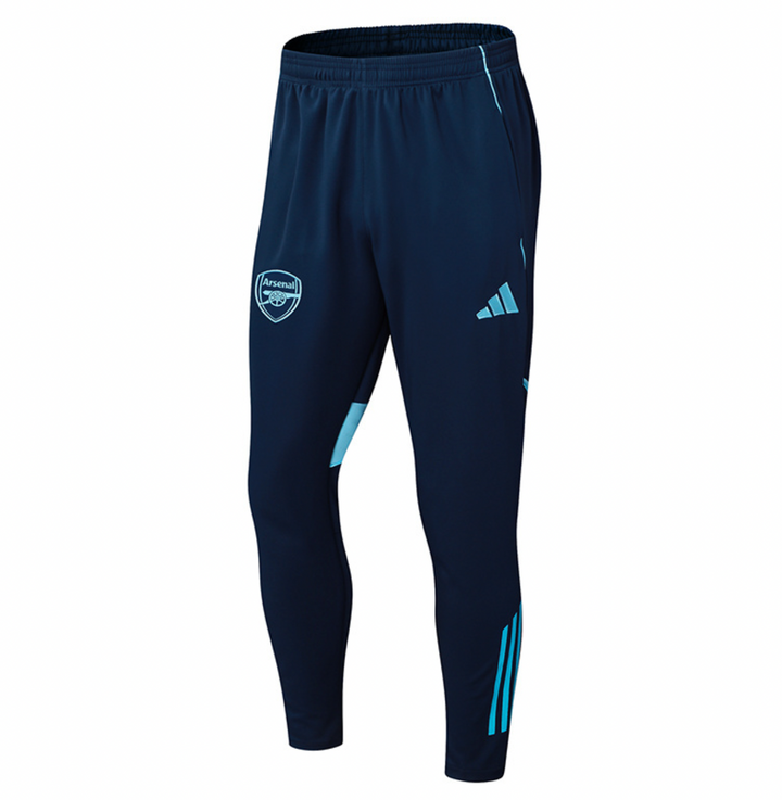 Striker Store Arsenal blue training suit 2025-26 featuring lightweight fabric and tapered fit