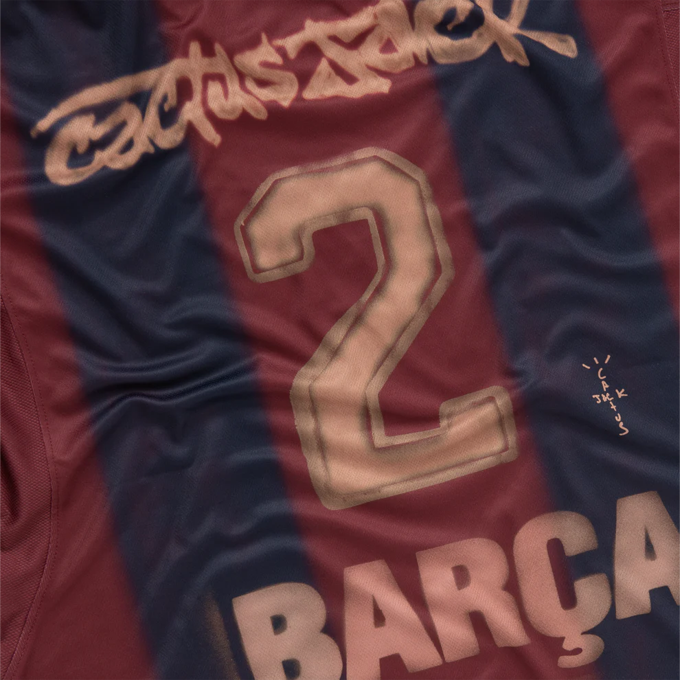 2025/26バルセロナ ユニフォーム トラヴィス・スコット コラボレーション Barcelona Travis Scott 2025-26 Player Version Jersey