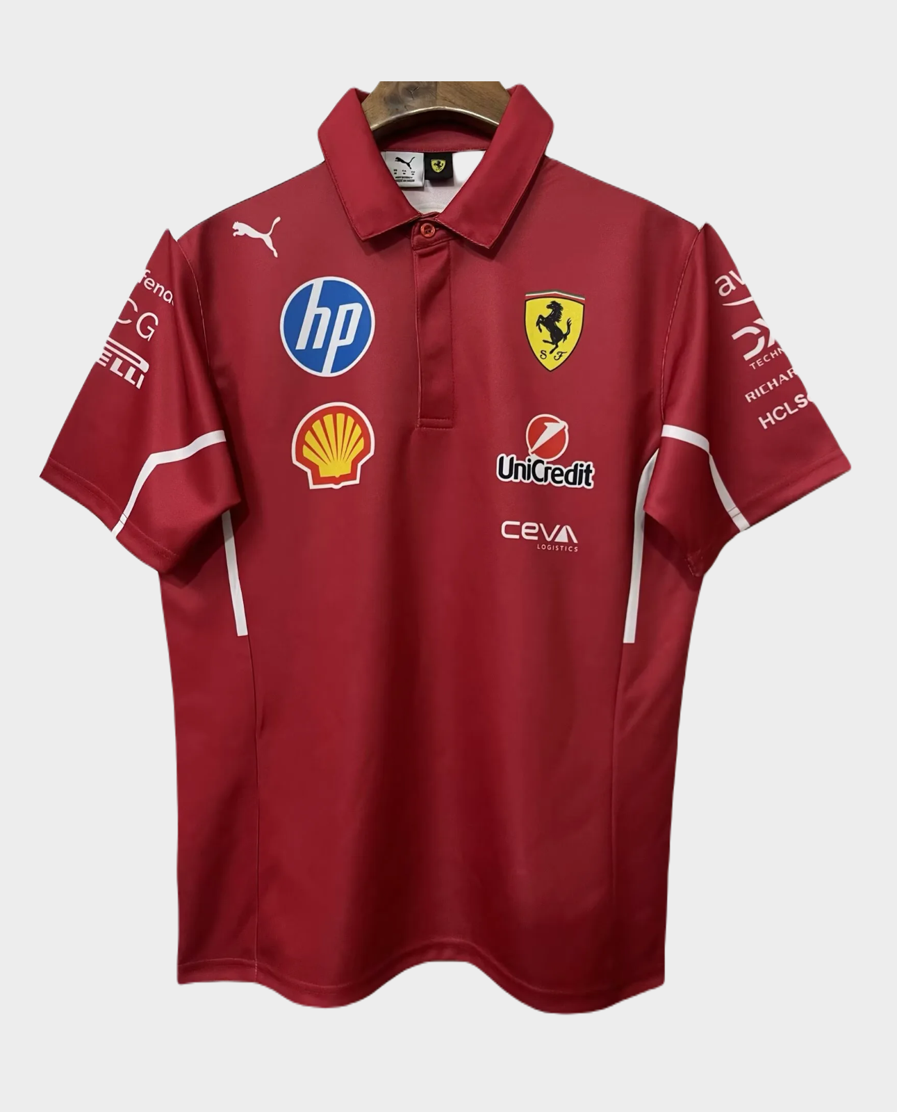 Ferrari F1 Racing Team Polo 2025 Official Jersey Striker Store