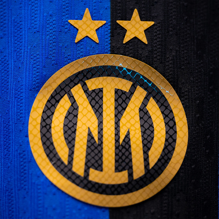 Inter Milan home jersey 2024-25 featuring the iconic club logo and star detail